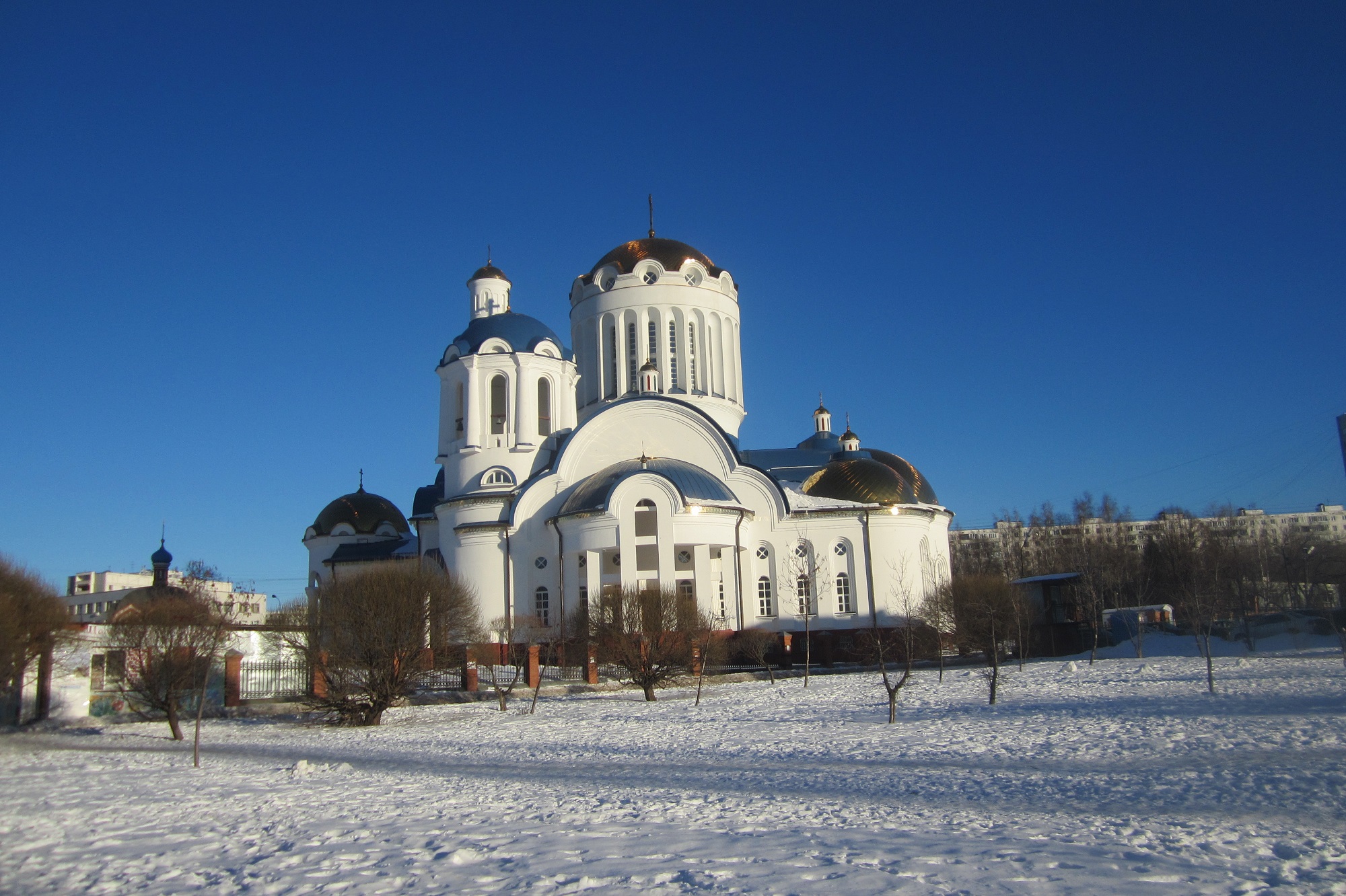 Виды района. Зима.