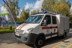 Спасатели столичного Пожарно-спасательного центра стали наставниками в «Городе профессий»