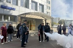 В Северо-Восточном округе столицы прошли занятия по пожарной безопасности
