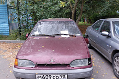 В районе дома 21 по улице Белозерская выявлено транспортное средство, имеющее признаки брошенного
